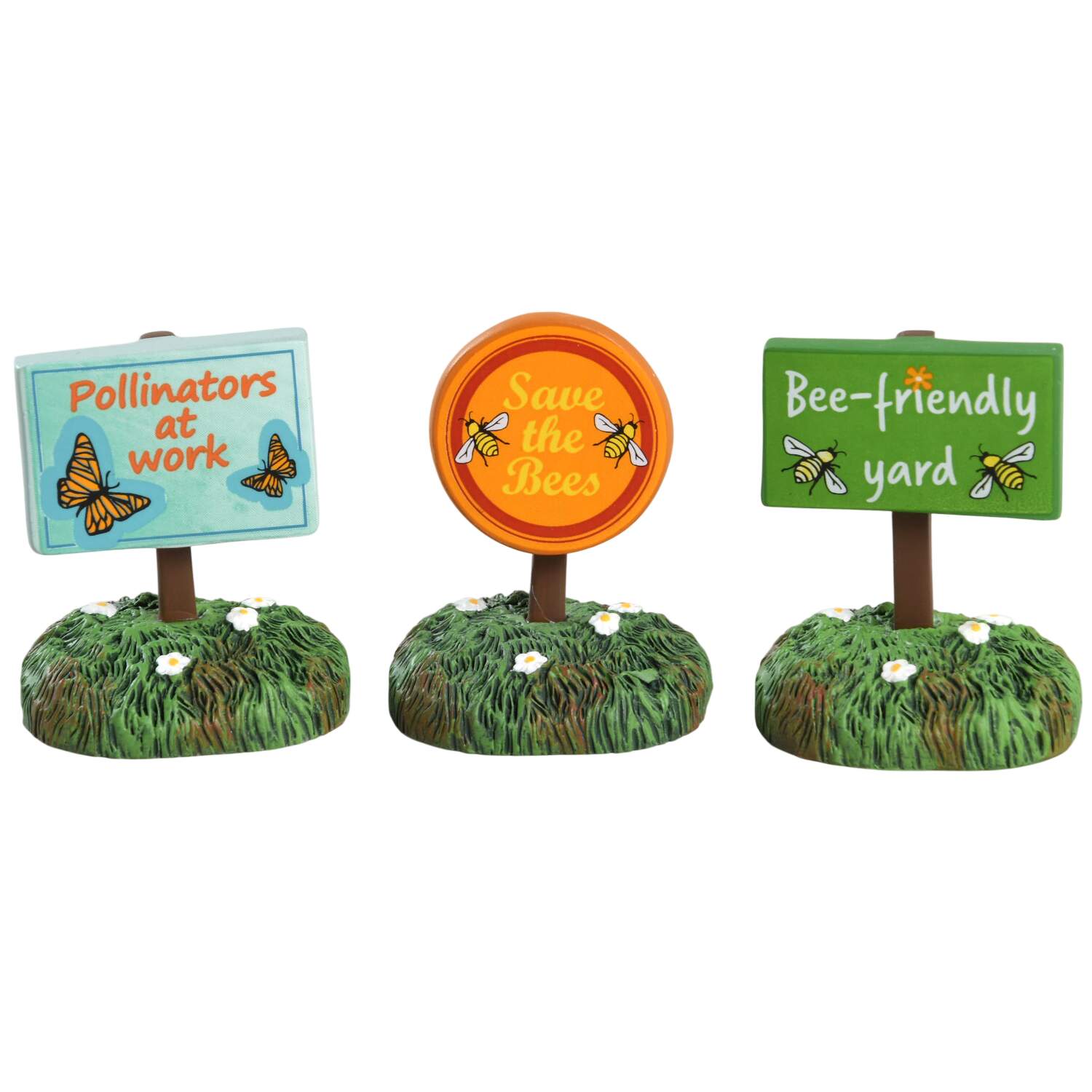 Harvest Collection Accessories Bee - Friendly Signs - Boxed by Department 56-1