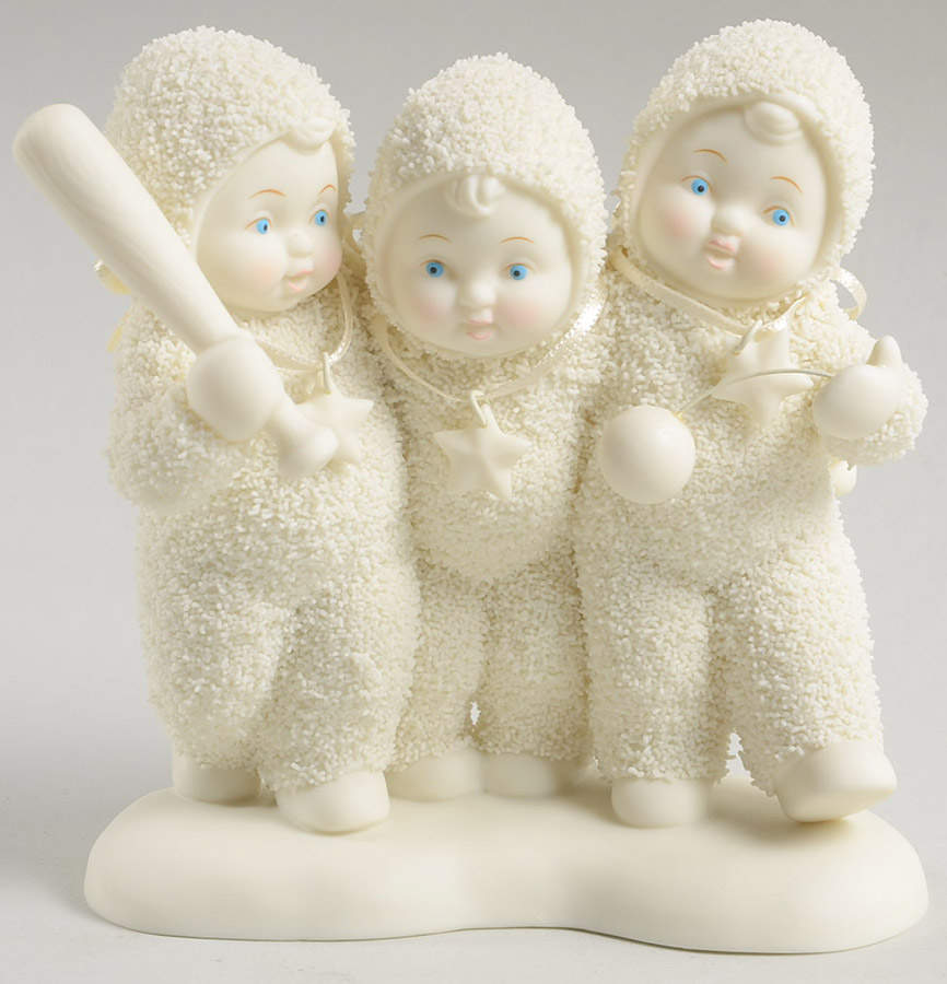 Starlight Games Good Sports-Good Friends-Baseball - No Box by Department 56-1