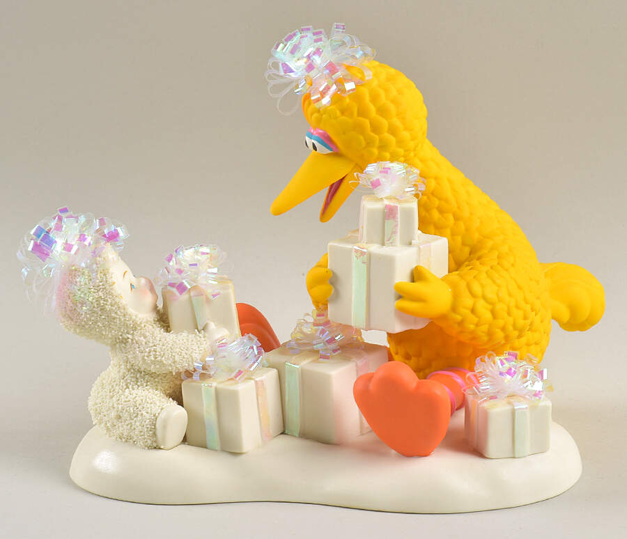 Sesame Street - Guest Collection We Are Wrapped And Ready To Go - Boxed by Department 56-1