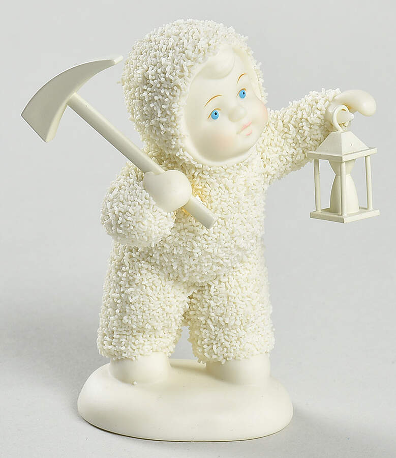 Snow White - Guest Collection Snowbaby With Pickaxe Only - No Box by Department 56-1