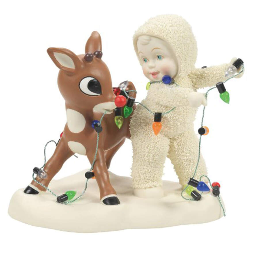 Rudolph the Red-Nosed Reindeer - Guest Collection Light It Up Rudolph - Boxed by Department 56-1