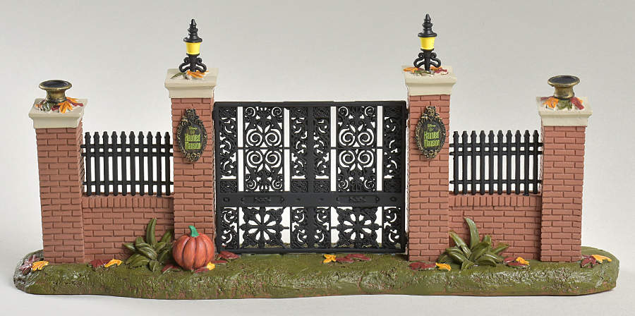 Disney's Haunted Mansion Disneyland Haunted Mansion Gate - No Box by Department 56-1