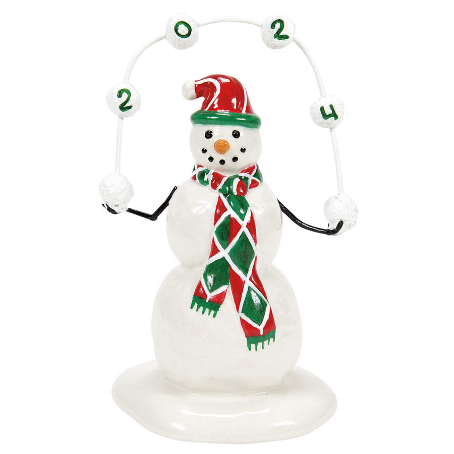 Lucky the Snowman Lucky The Snowman 2024 - No Box by Department 56-1