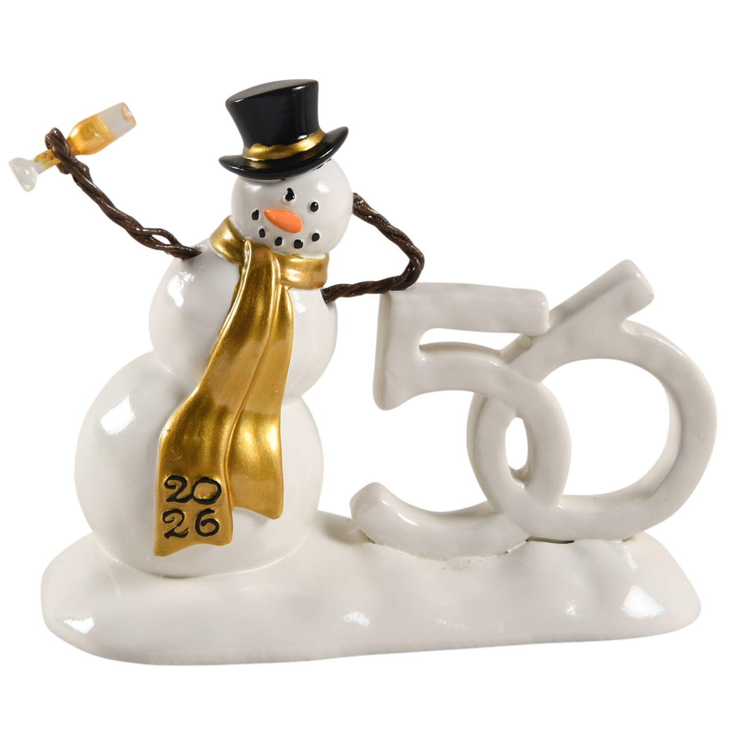Lucky the Snowman Lucky The Snowman - 50 Years - Boxed by Department 56-1