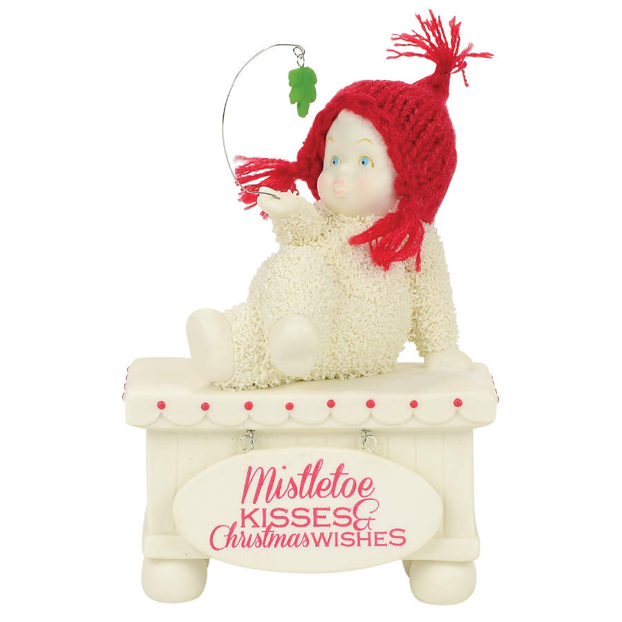 Snow Sweet Creations Mistletoe Kisses - No Box by Department 56-1