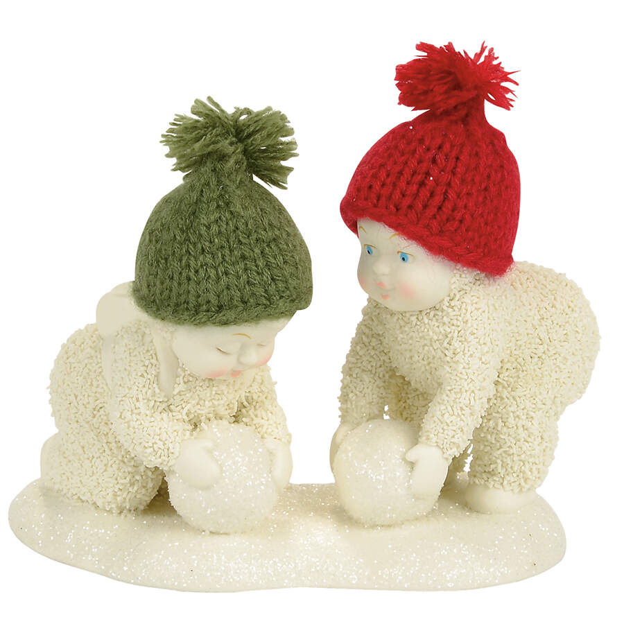 Snow Sweet Creations Making Snowballs - No Box by Department 56-1