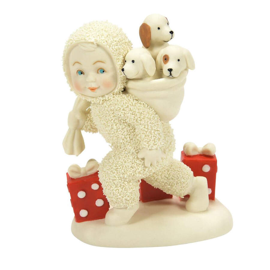 Christmas Memories Bag Of Christmas Puppies - Boxed by Department 56-1