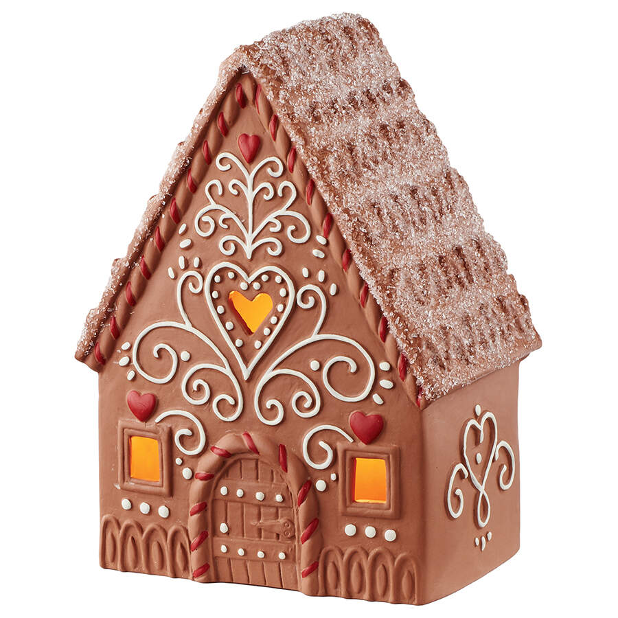 Christmas Memories Gingerbread House-Large-Lighted - Boxed by Department 56-1
