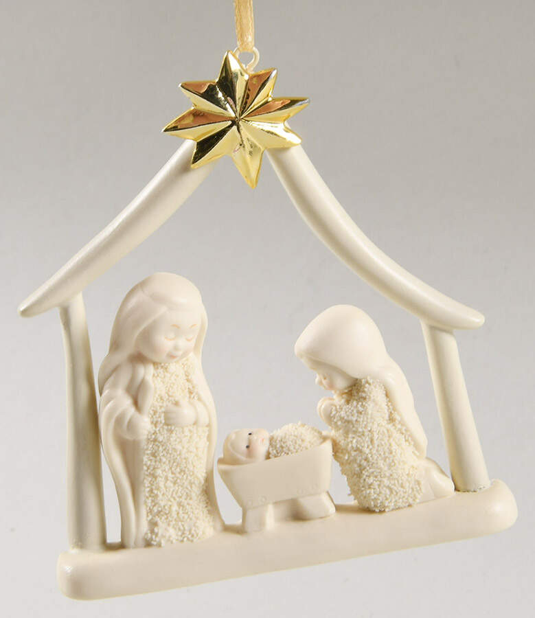 Friends and Family Ornaments The Holy Family Nativity - No Box by Department 56-1