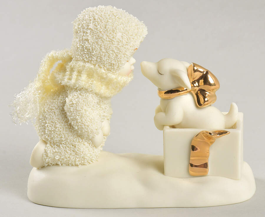 The Gift of Christmas Puppy Kisses - Boxed by Department 56-1