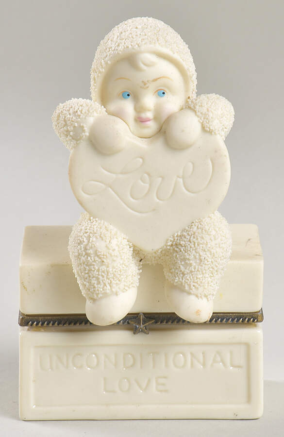 Sentiment Hinged Box Unconditional Love - Boxed by Department 56-1