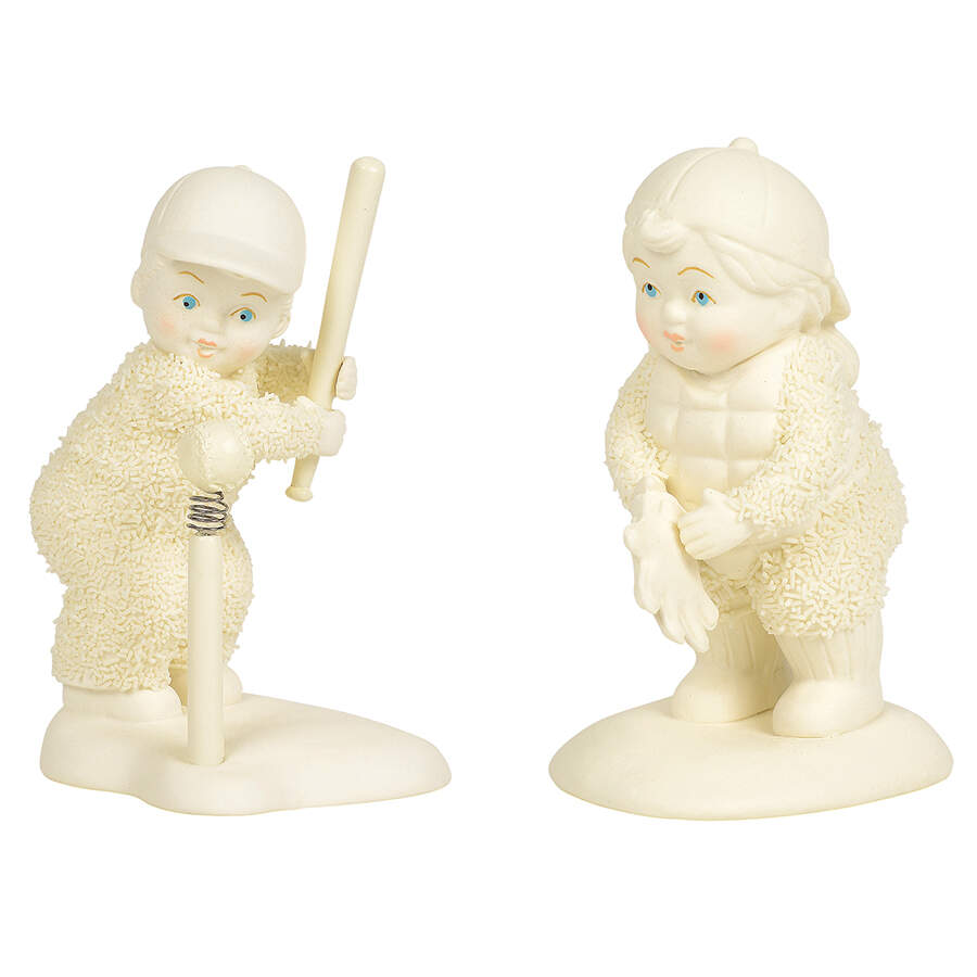 Friends and Family Play Ball-Set Of 2 - No Box by Department 56-1