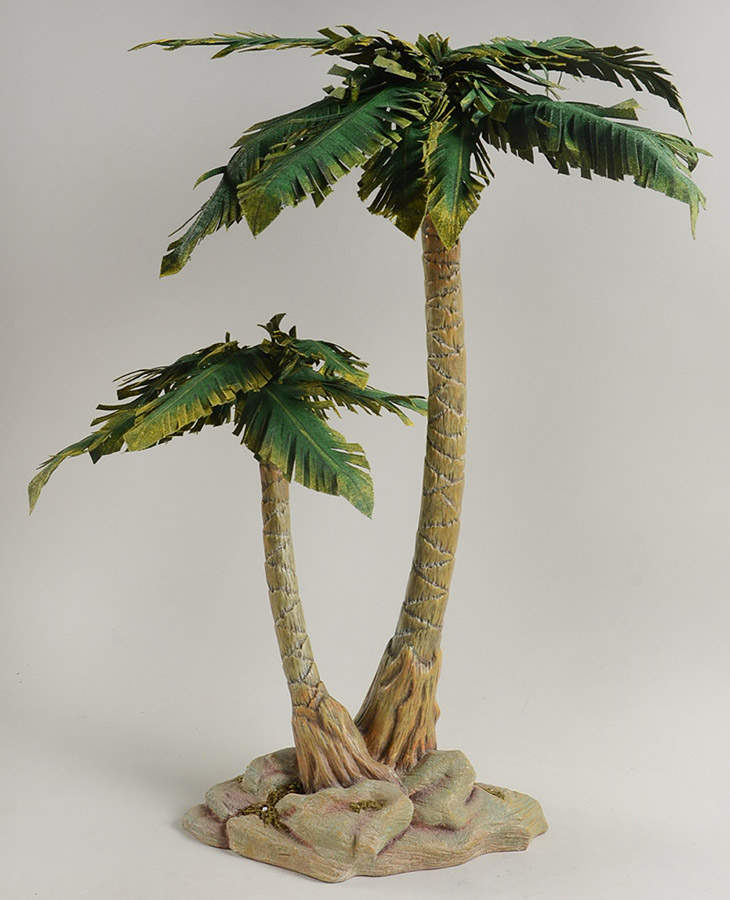 Silent Night Double Palm Tree - No Box by Department 56-1