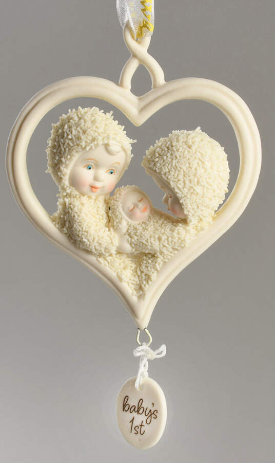 Baby's First Christmas Ornaments Baby's 1st  - No Box Nb2025 by Department 56-1