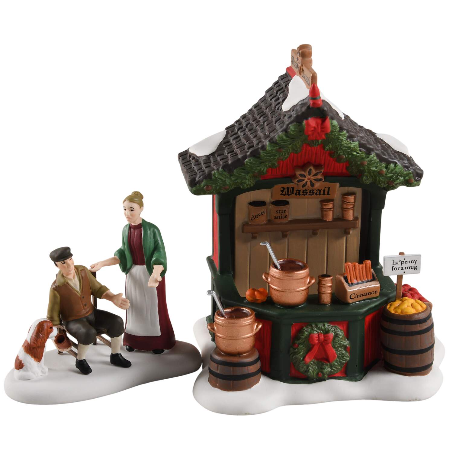 Dickens Village Market Wassail Booth - Boxed by Department 56-1