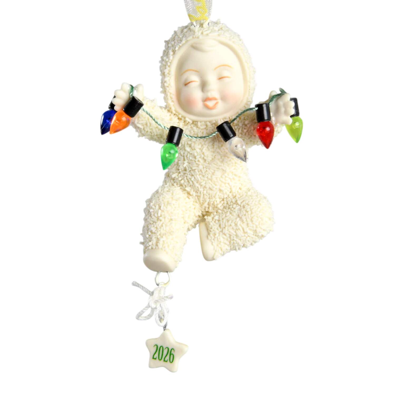 Snowbabies Annual Ornaments All Lit Up - Boxed by Department 56-1