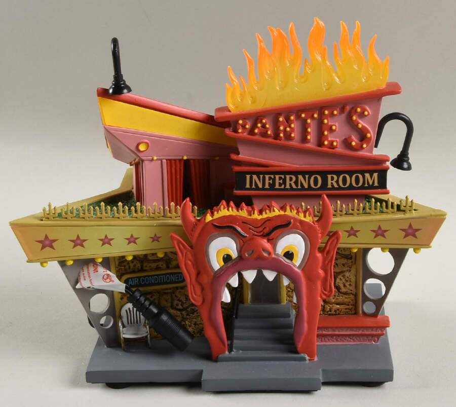 Beetlejuice-Hot Properties Dante's Inferno Lounge - No Box by Department 56-1