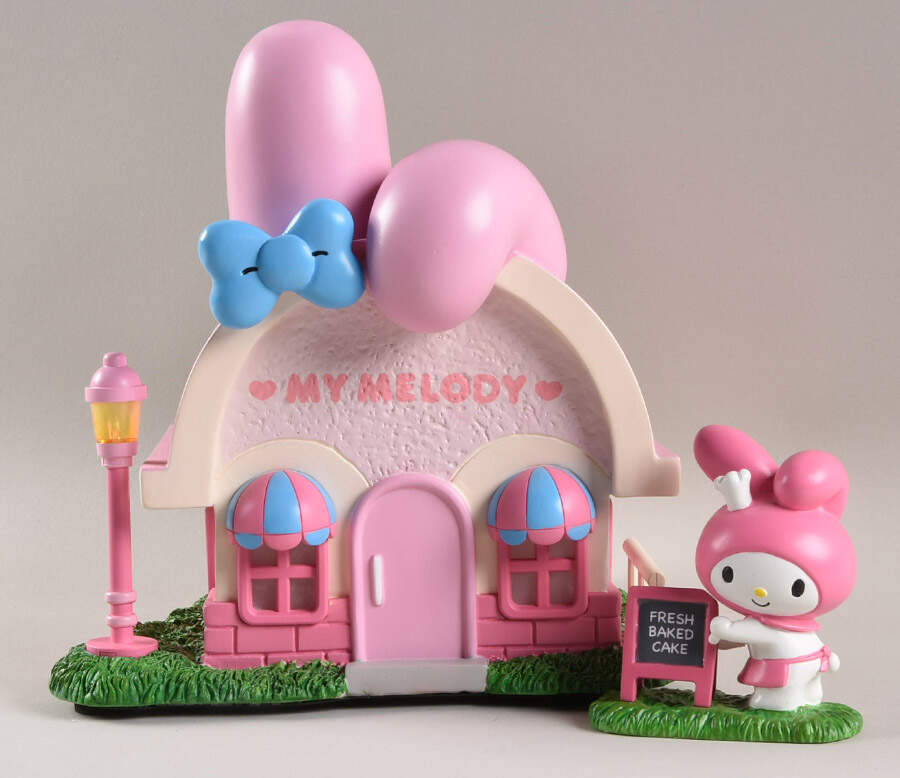 Hello Kitty Village - Sanrio My Melody's Bakery - No Box by Department 56-1