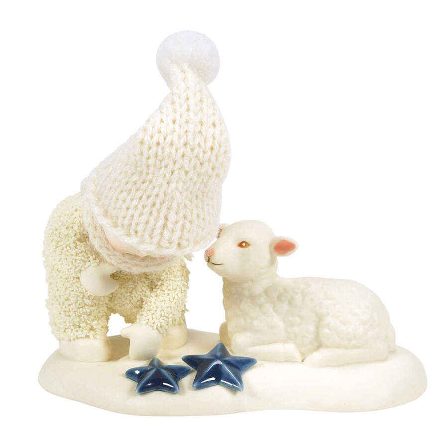 Midnight Clear-Snowbabies Finding Fallen Stars - Boxed by Department 56-1