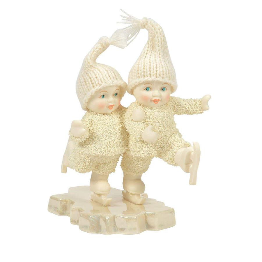 Polar Shores - Snowbabies Let's Go Skating - Boxed by Department 56-1