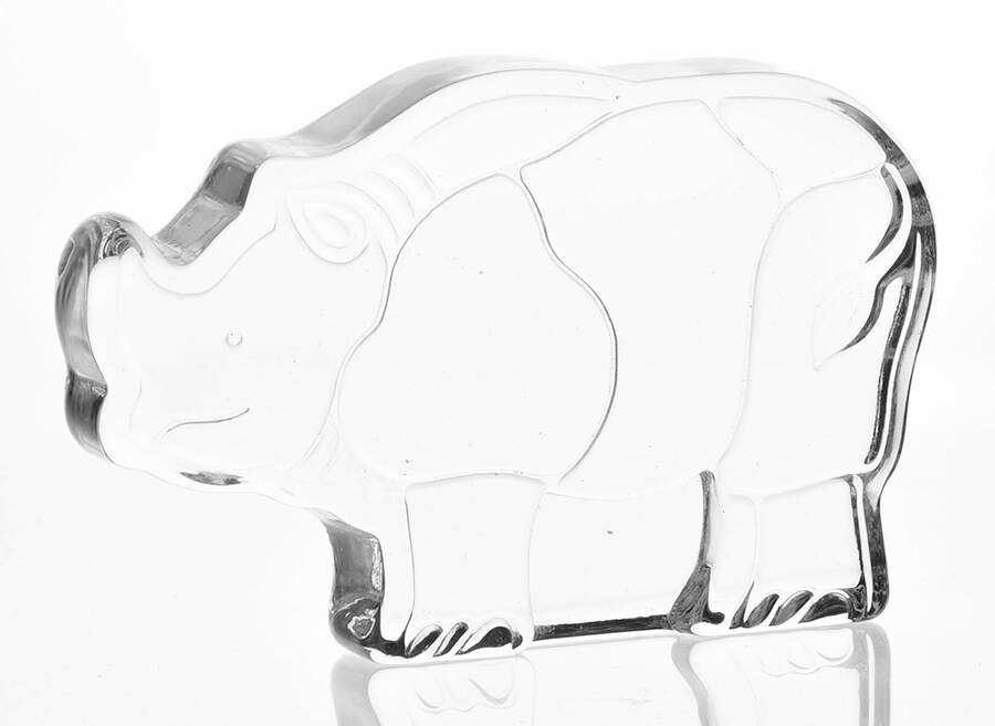 Zoo Collection Rhino - Boxed by Dansk-1