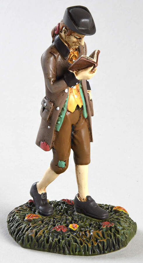 Sleepy Hollow-Snow Village Halloween Icabod Crane - No Box by Department 56-1