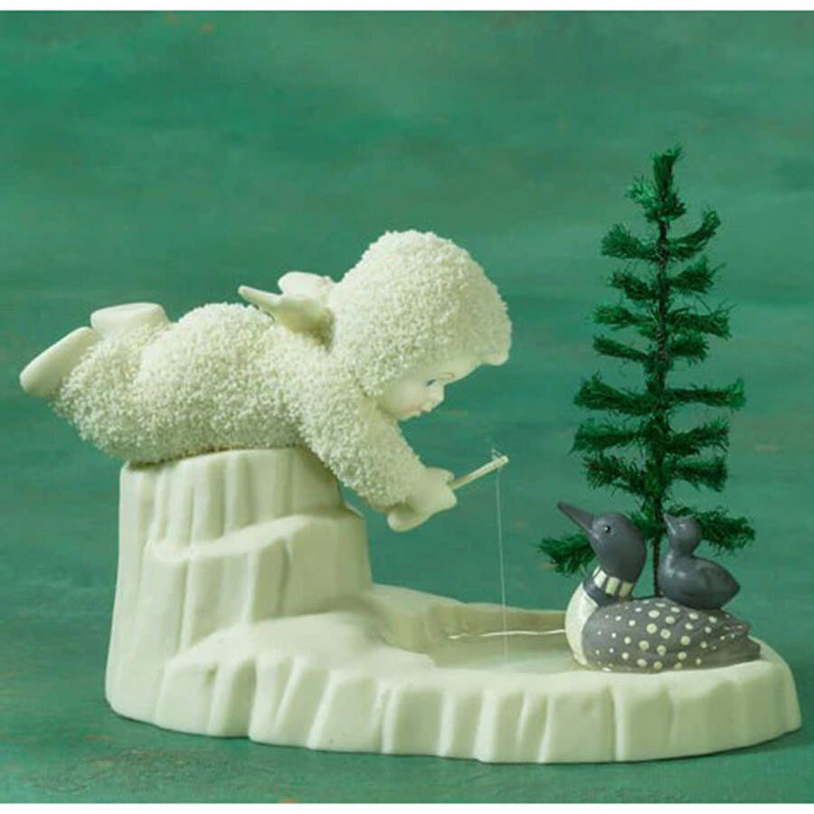 USA - Snowbabies Up North - Minnesota - No Box by Department 56-1