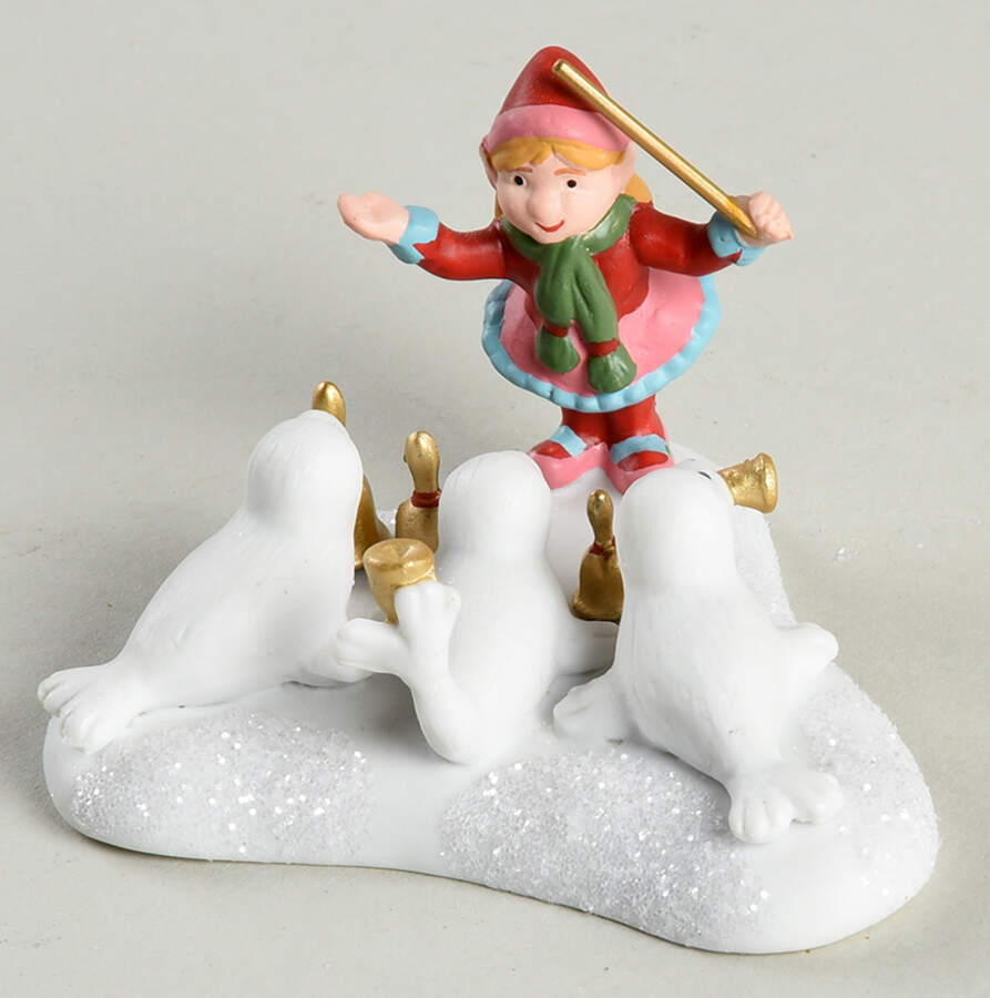 Tiny Ornament Lane - North Pole Belle's Bell Choir - Boxed by Department 56-1