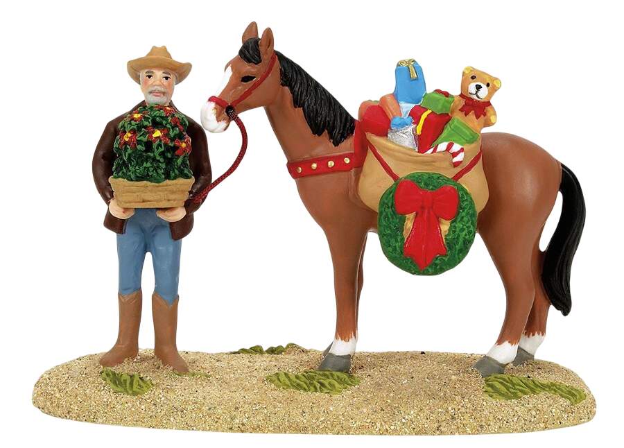 Christmas Canyon The Cowboy Pastor - Boxed by Department 56-1