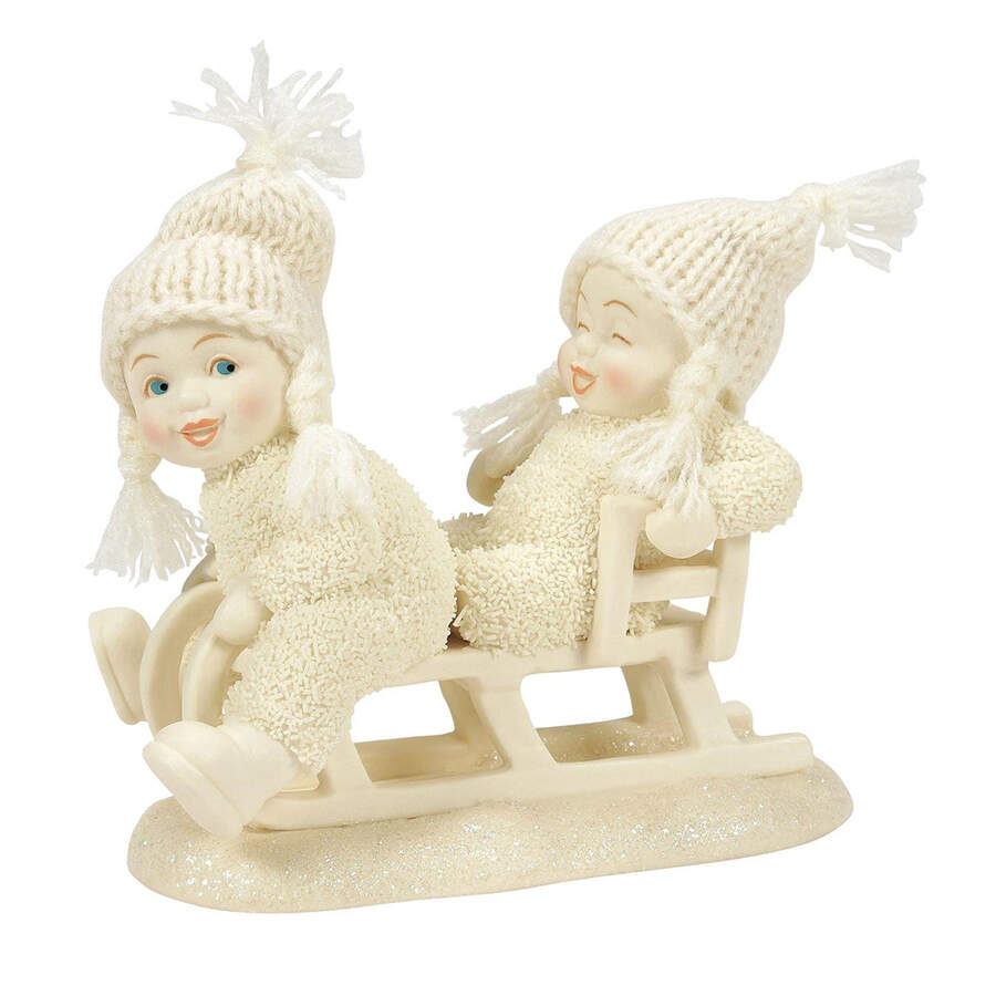 Snow Fun - Snowbabies Down The Hill We Go - No Box by Department 56-1