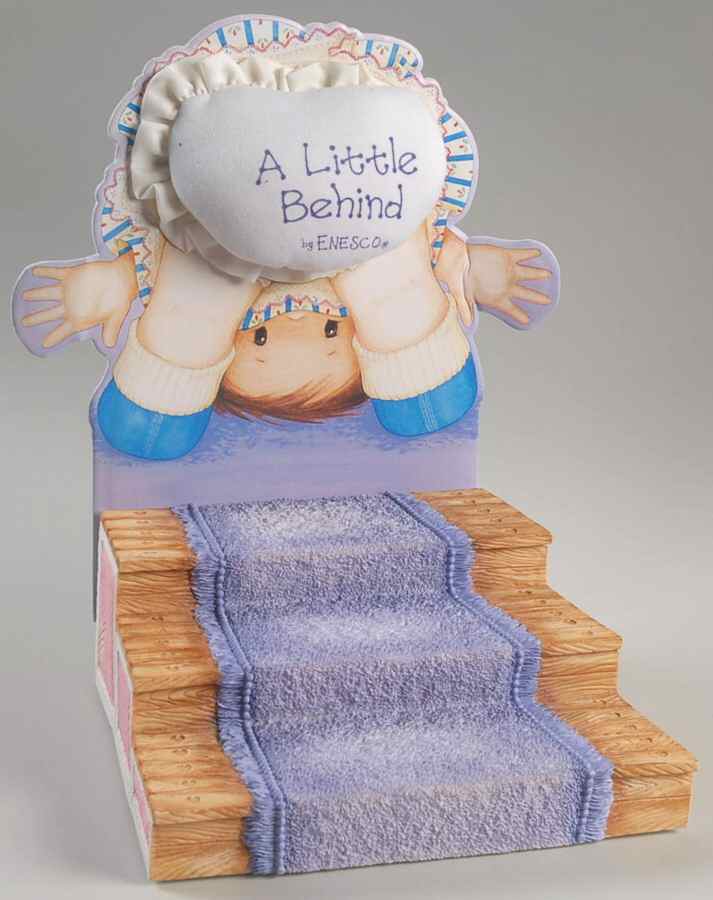 Enesco Figurines & Giftware A Little Behind Sign - Boxed by Enesco-1