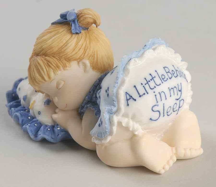 Enesco Figurines & Giftware A Little Behind In My Sleep - No Box by Enesco-1
