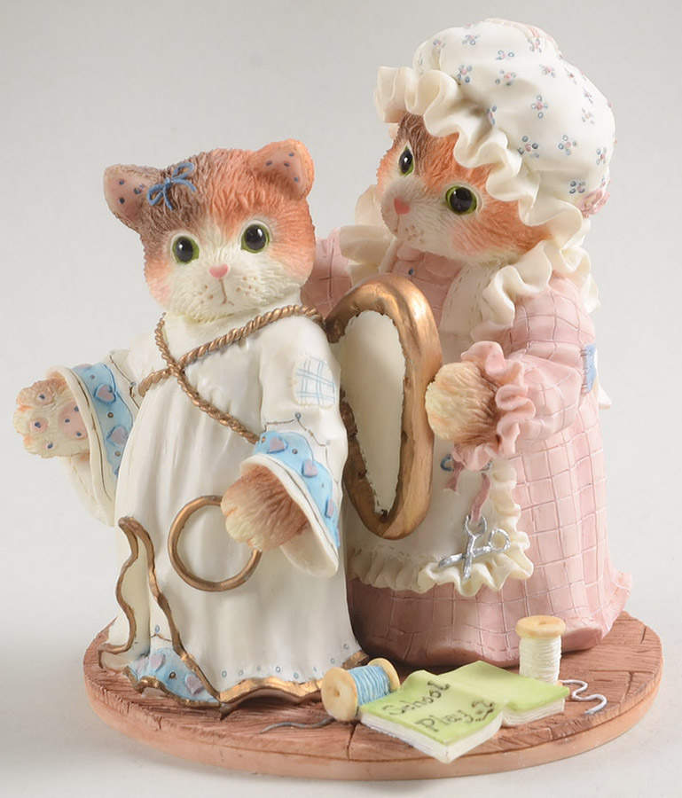 Calico Kittens You'Ve Earned Your Wings - With Box by Enesco-1