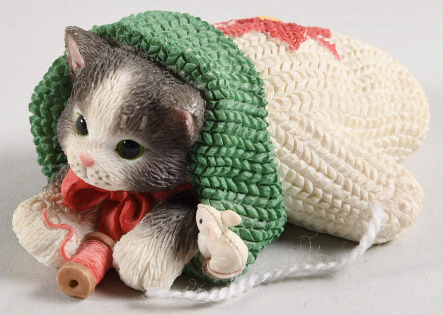 Calico Kittens You Hold The Strings To My Heart - No Box by Enesco-1