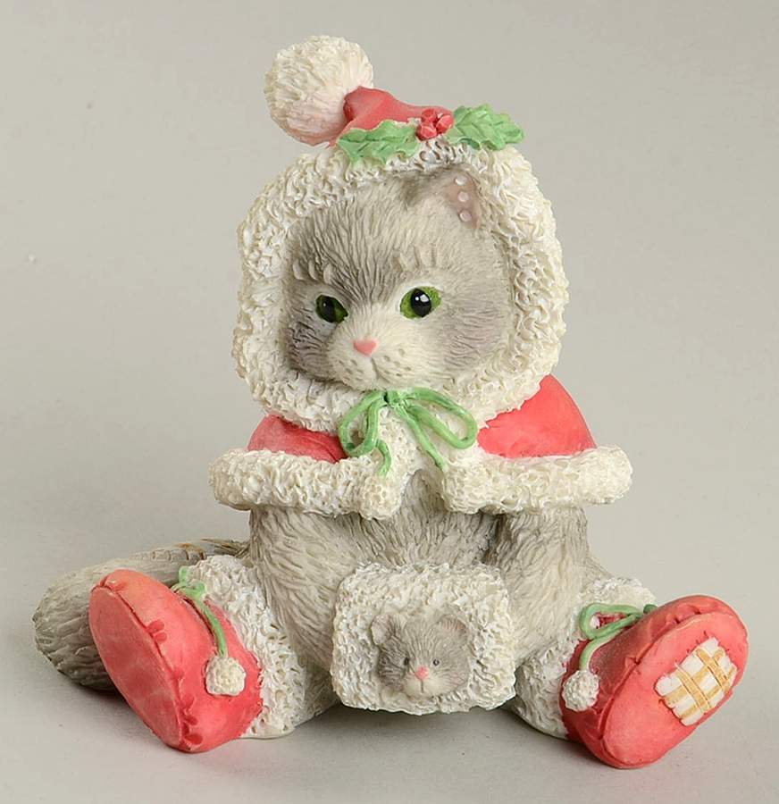 Calico Kittens Christmas Wrapped In The Warmth Of Friendship - Boxed by Enesco-1