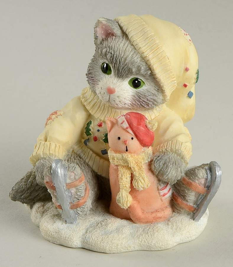 Calico Kittens Friendship Cushions Fall - Boxed by Enesco-1