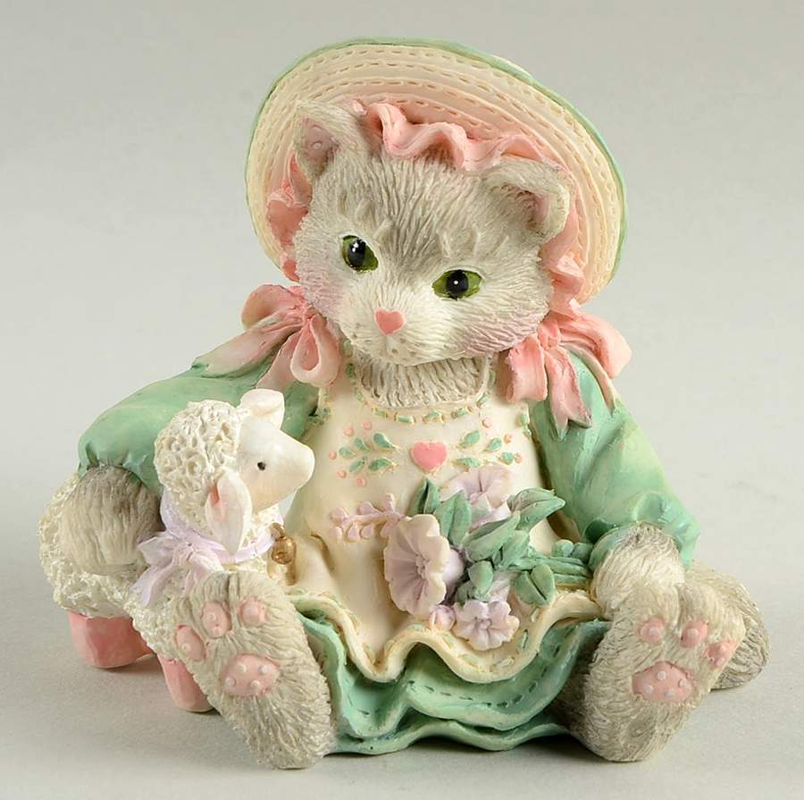 Calico Kittens Blossoms Of Friendship - Boxed by Enesco-1