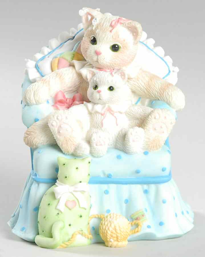 Calico Kittens Surround Yourself  With Things - With Box by Enesco-1