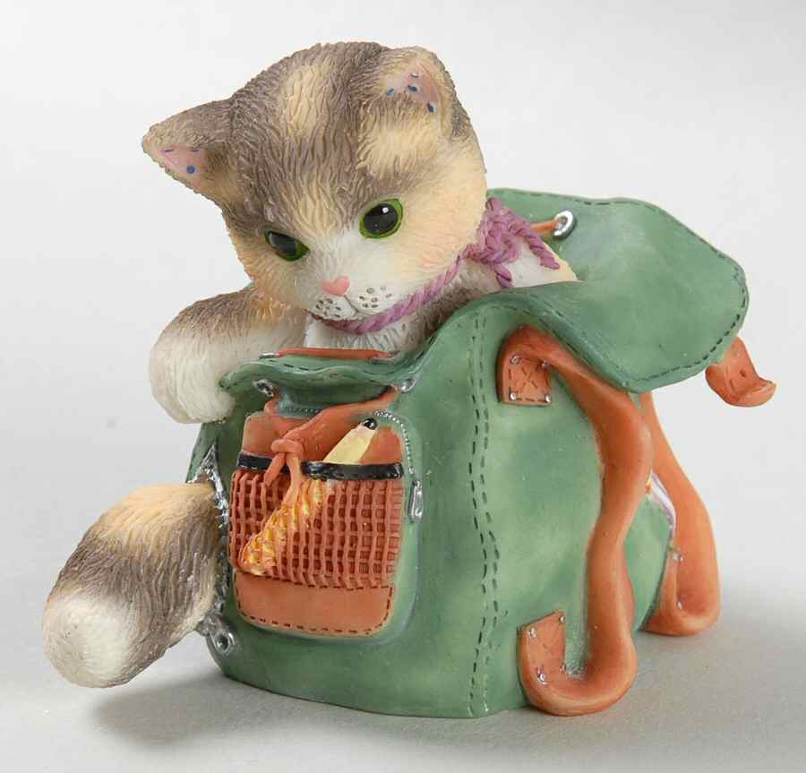 Calico Kittens You Lighten My Load - Boxed by Enesco-1