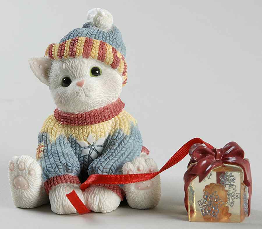 Calico Kittens It's The Thought That Counts - Boxed by Enesco-1