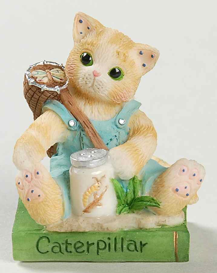 Cat-A-Log of Kit-Ties Caterpillar - Boxed by Enesco-1