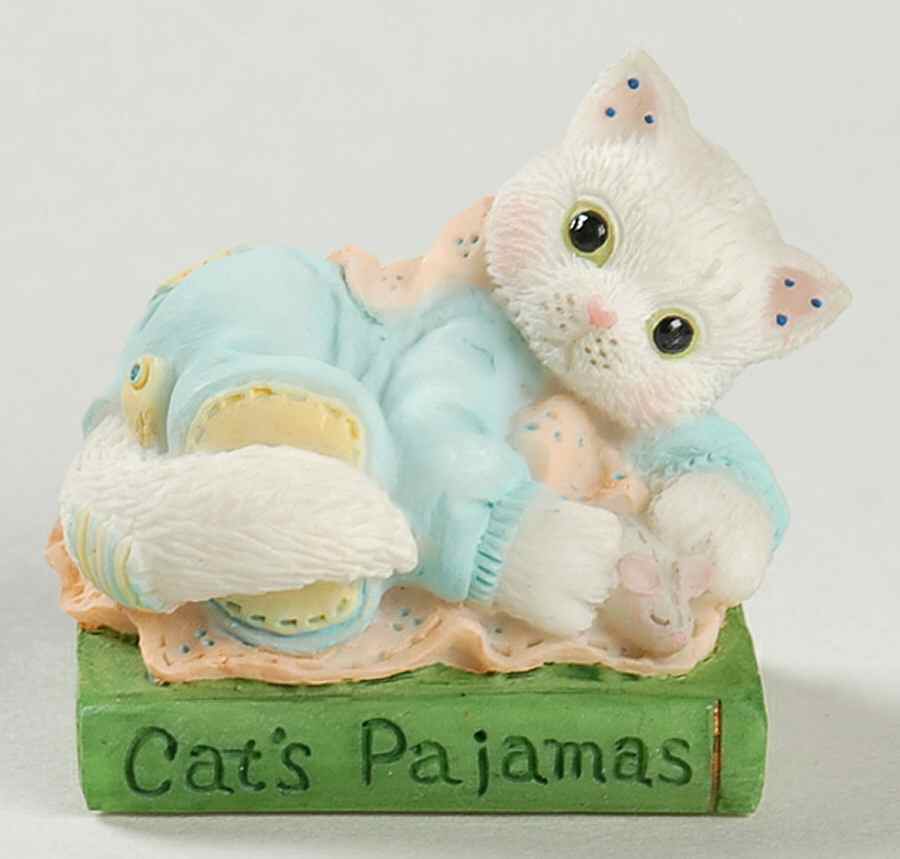 Cat-A-Log of Kit-Ties Cats Pajamas - No Box by Enesco-1