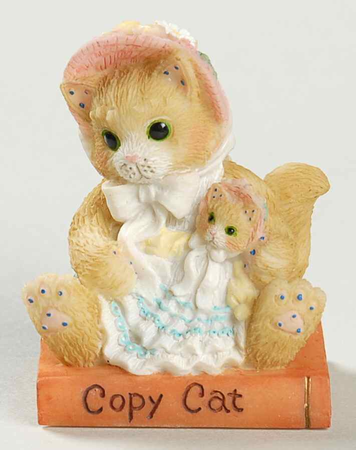 Cat-A-Log of Kit-Ties Copy Cat - Boxed by Enesco-1
