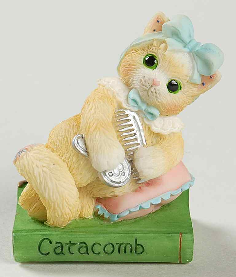 Cat-A-Log of Kit-Ties Catacomb - Boxed by Enesco-1