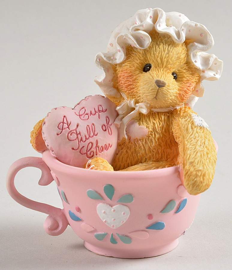 Cherished Teddies Marilyn-A Cup Full Of Cheer - Boxed by Enesco-1