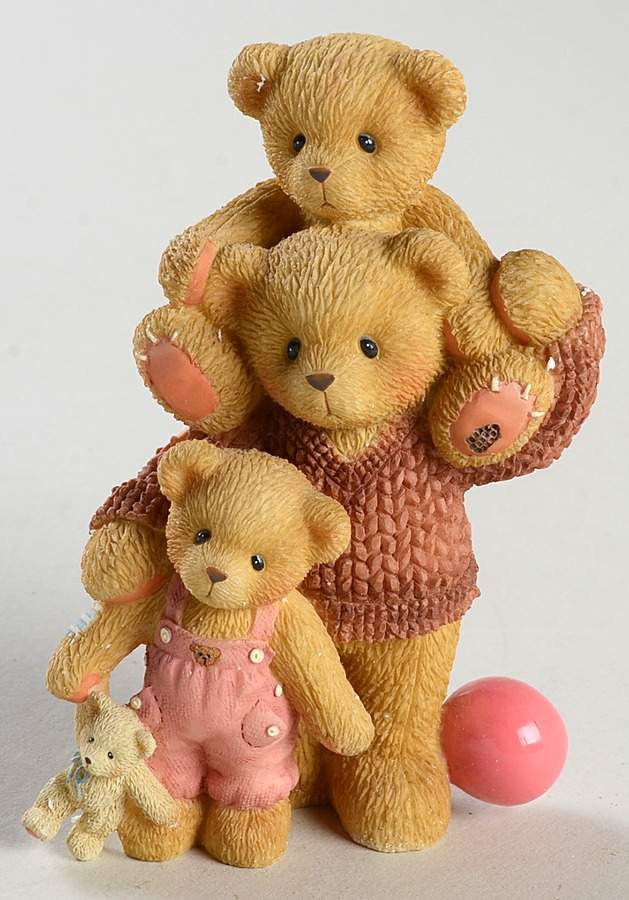 Childhood Memories-Cherished Teddies Dad, Drake & Dustee-You Have A Very - Boxed by Enesco-1