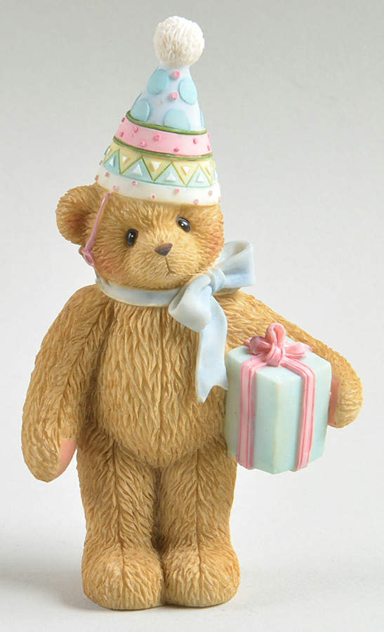 Cherished Teddies Let's Celebrate-Birthday - With Box-Bx560 by Enesco-1