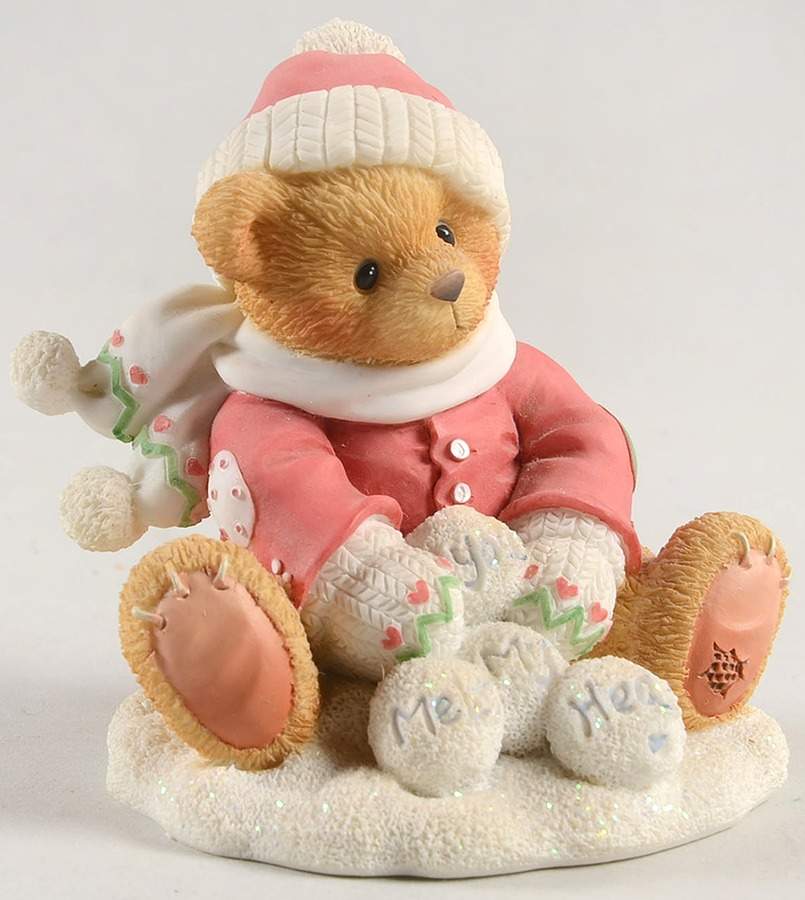 Winter Bear Festival Collection Ted-Snow Fun When You're Not Around - Boxed by Enesco-1