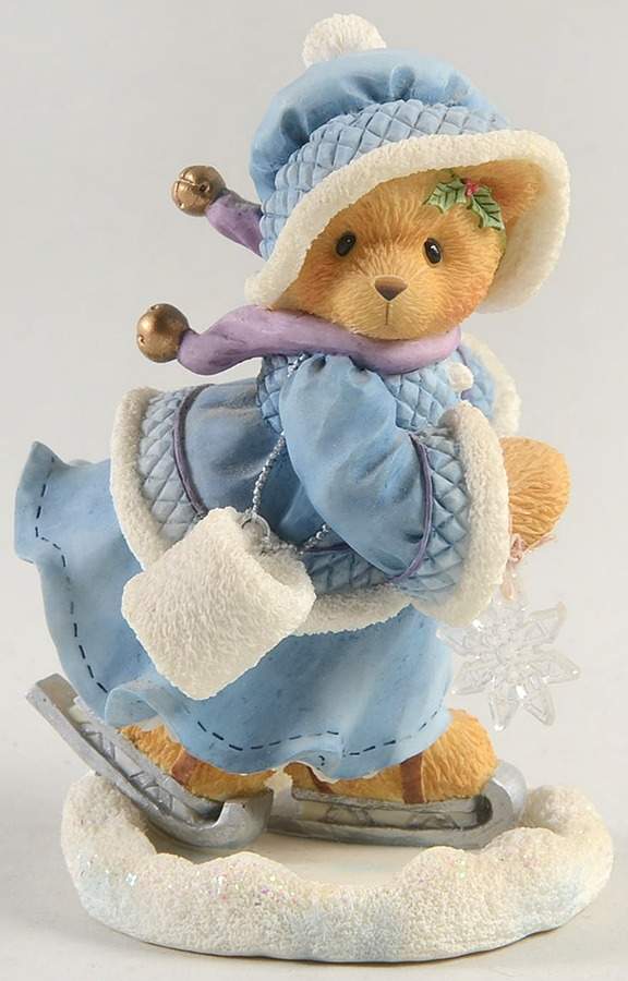 Winter Bear Festival Collection Candace-Skating On Holiday Joy - Boxed by Enesco-1