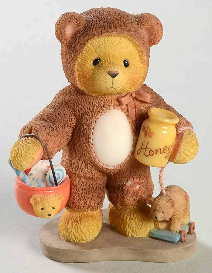 Cherished Teddies Honey-You're A Good Friend That Sticks  - No Box by Enesco-1